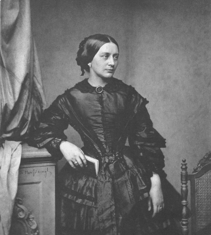 Clara Schumann. Click for full size. Clara Schumann image. Click for full size.