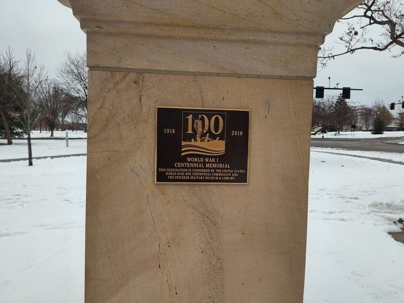 Hudson World War Memorial image. Click for full size.