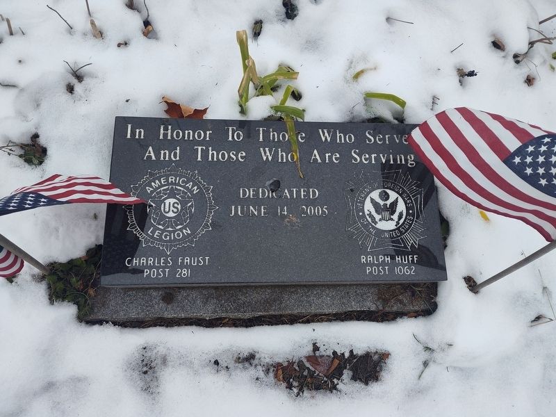 Veterans Memorial Marker. Click for full size. Veterans Memorial Marker image. Click for full size.