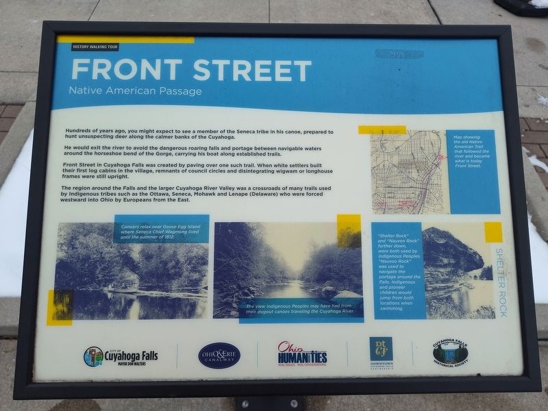 Front Street Marker. Click for full size. Front Street Marker image. Click for full size.