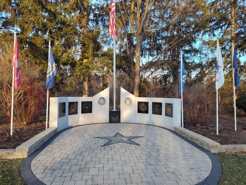 West Richfield Veterans Memorial. Click for full size. West Richfield Veterans Memorial image. Click for full size.