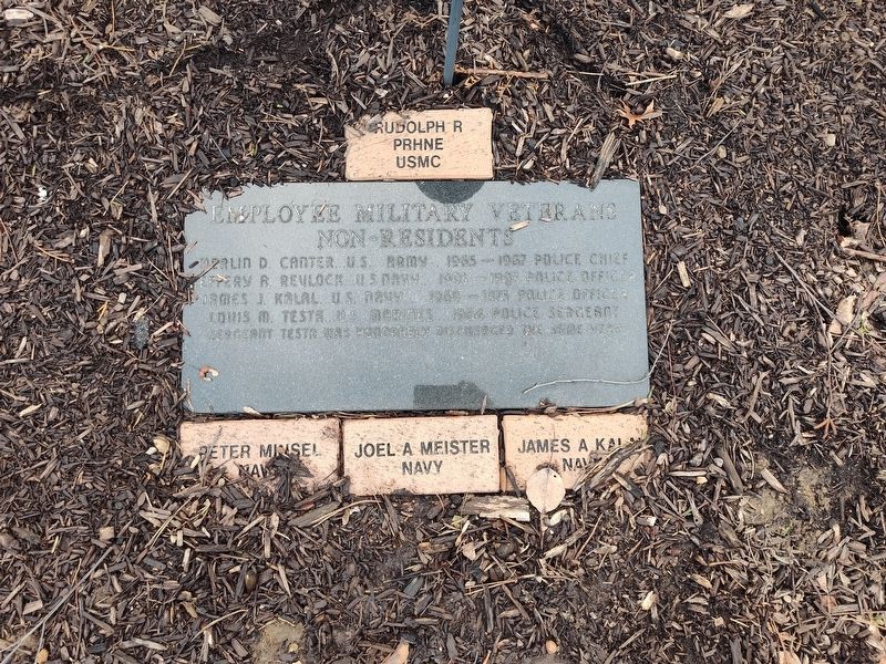 Employee Military Veterans Non-Residents Marker. Click for full size. Employee Military Veterans Non-Residents Marker image. Click for full size.