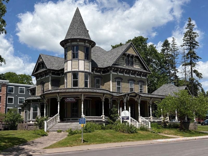 The Wilber Mansion. Click for full size. The Wilber Mansion image. Click for full size.