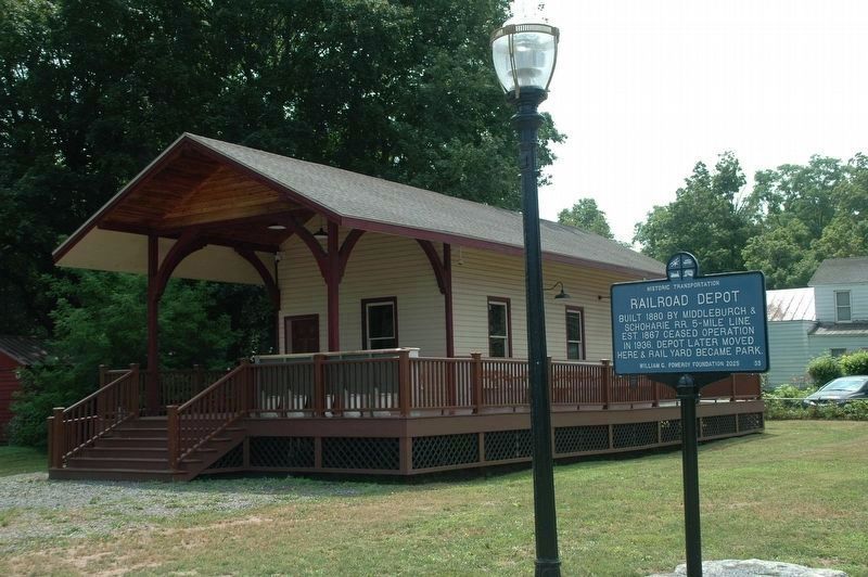 Middleburgh & Schoharie Station 2025. Click for full size. Middleburgh & Schoharie Station 2025 image. Click for full size.