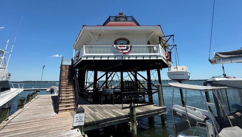 The Choptank River Lighthouse Replica image. Click for full size.
