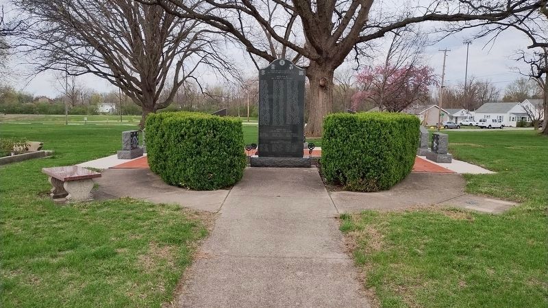Van Wert County Wourld War II Veterans Memorial. Click for full size. Van Wert County Wourld War II Veterans Memorial image. Click for full size.