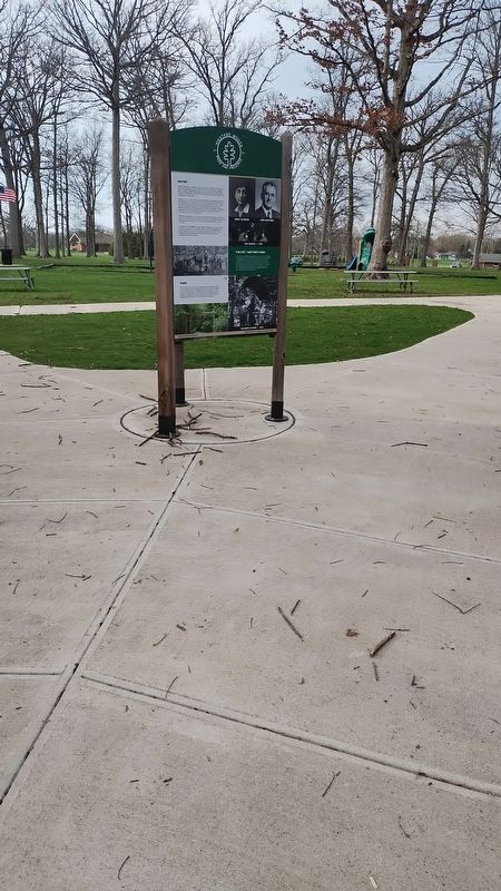 Hiestand Woods Park And Preserve Est. 1945 Marker. Click for full size. Hiestand Woods Park And Preserve Est. 1945 Marker image. Click for full size.