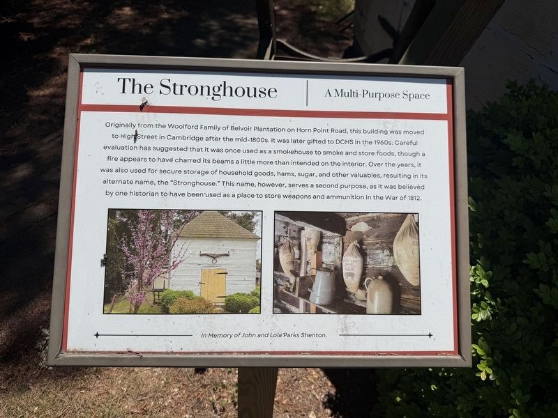 The Stronghouse Marker image. Click for full size.