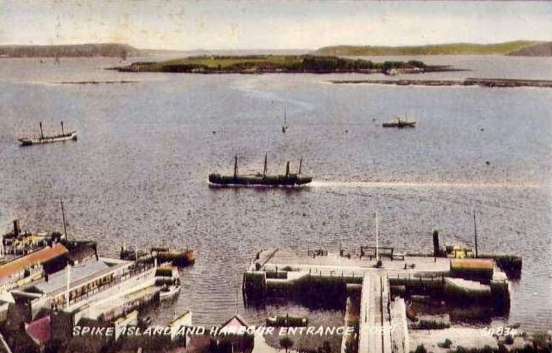 Spike Island and Harbour Entrance. Click for full size. Spike Island and Harbour Entrance image. Click for full size.
