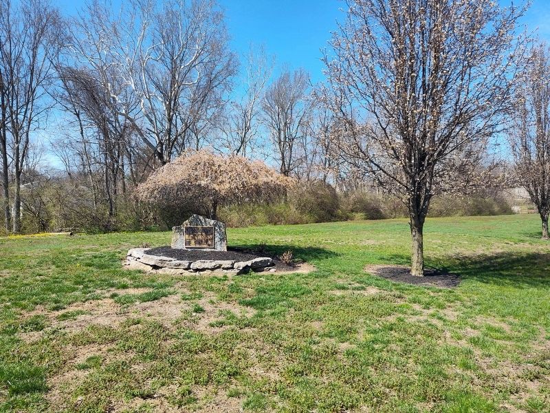 Kash D. Amburgy Park Marker. Click for full size. Kash D. Amburgy Park Marker image. Click for full size.