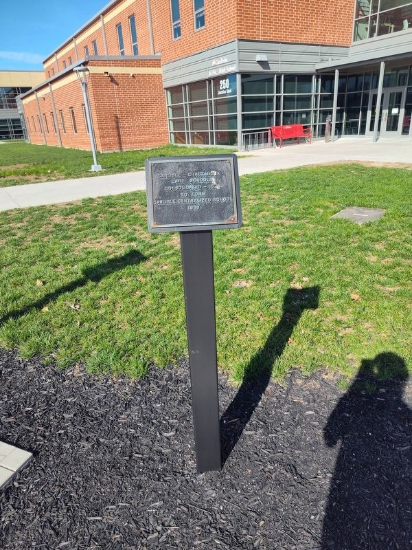 Carlisle Centralized School Marker image. Click for full size.