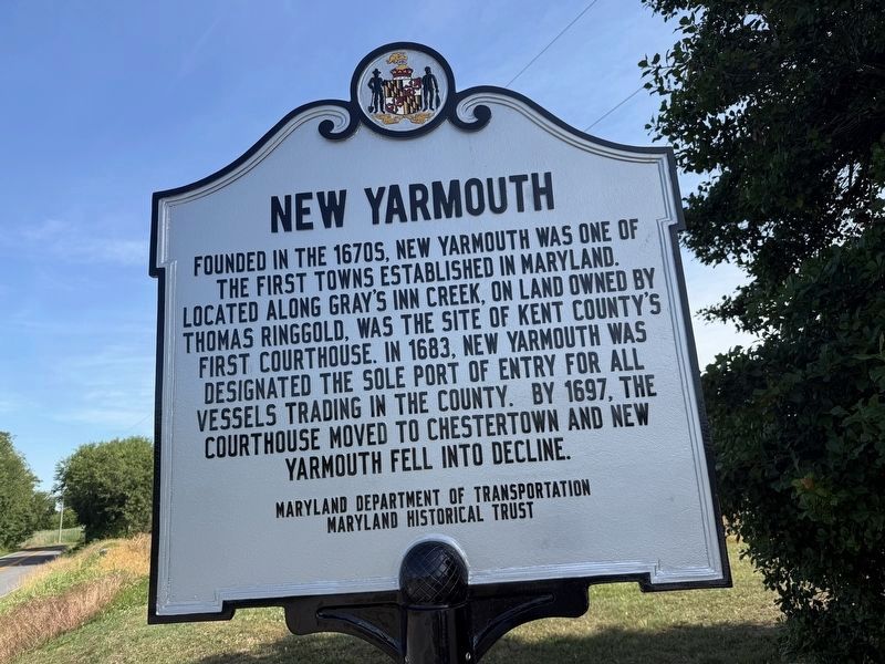 New Yarmouth Marker. Click for full size. New Yarmouth Marker image. Click for full size.