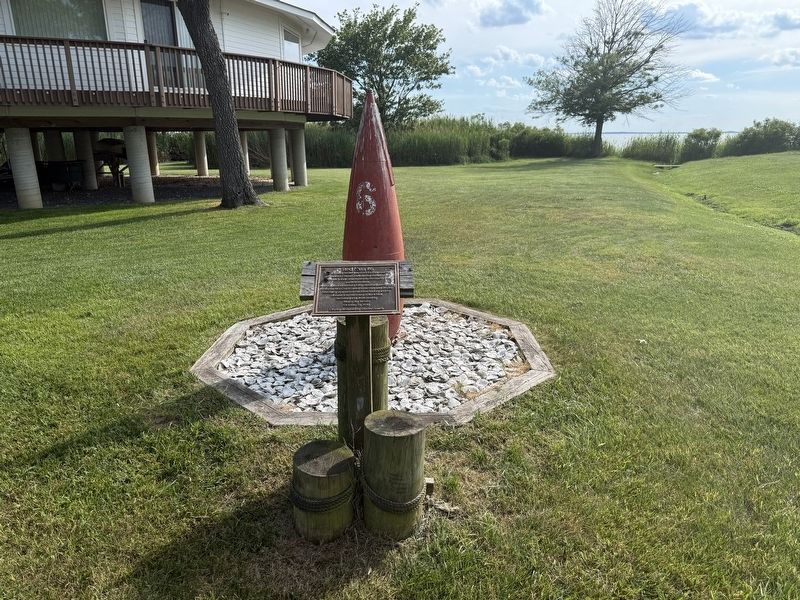 Red Nun #6 Ice Buoy Display. Click for full size. Red Nun #6 Ice Buoy Display image. Click for full size.