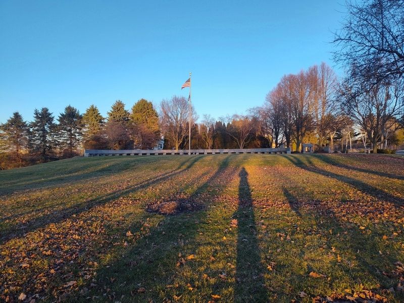 Eaton Township Veterans Memorial. Click for full size. Eaton Township Veterans Memorial image. Click for full size.