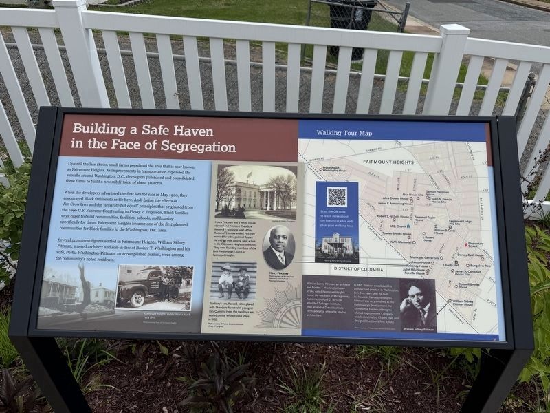 Save Haven in the Face of Segregation Marker. Click for full size. Save Haven in the Face of Segregation Marker image. Click for full size.