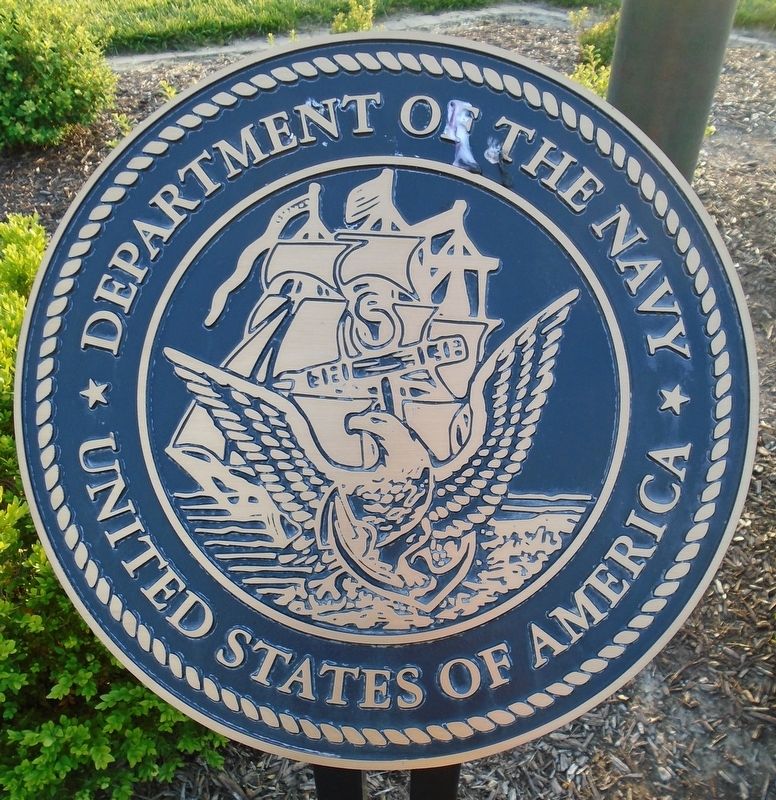 Veterans Memorial Navy Emblem. Click for full size. Veterans Memorial Navy Emblem image. Click for full size.