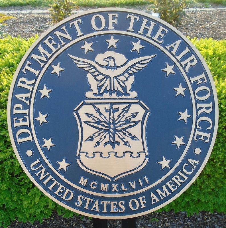 Veterans Memorial Air Force Emblem. Click for full size. Veterans Memorial Air Force Emblem image. Click for full size.