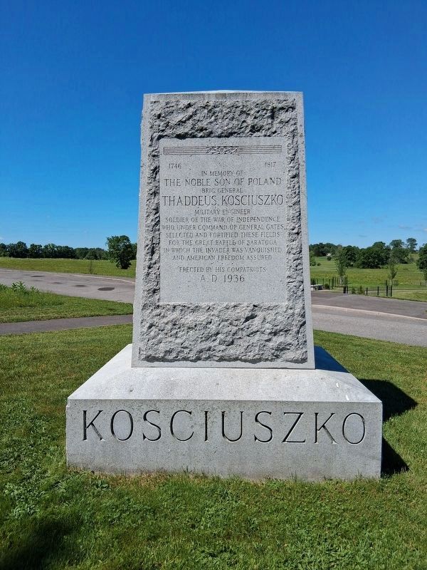 Kosciuszko Marker image. Click for full size.