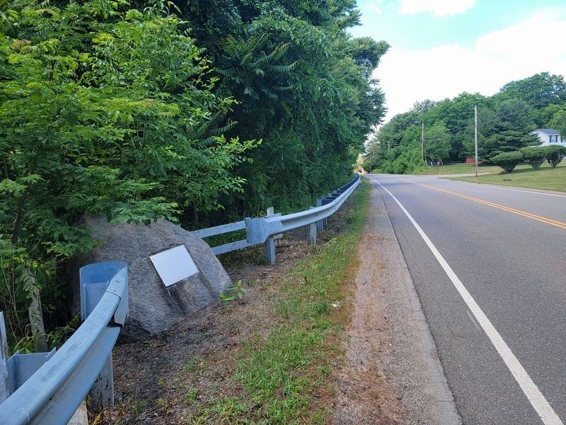 View of the Marker looking West along Erie Ave, NW. Click for full size. View of the Marker looking West along Erie Ave, NW image. Click for full size.