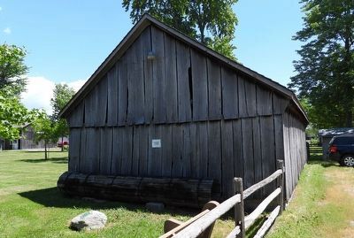 Canby Implement Shed circa 1898 - Marker in context. Click for full size. Canby Implement Shed circa 1898 - Marker in context image. Click for full size.
