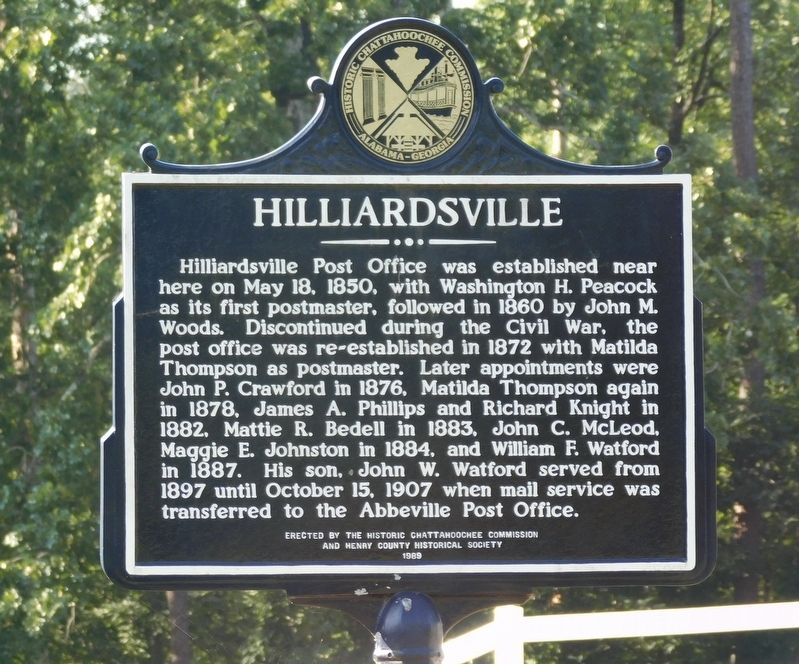 Liberty United Methodist Church / Hilliardsville Marker image. Click for full size.