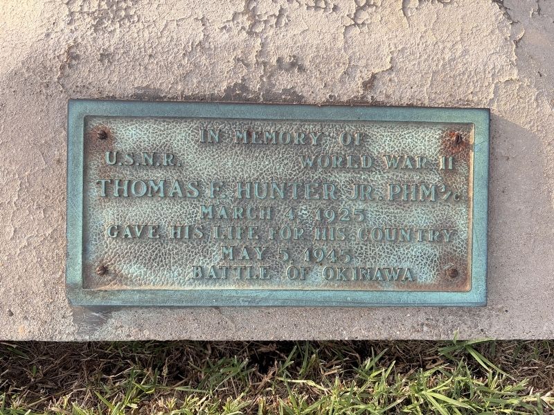 In Memory Of Marker. Click for full size. In Memory Of Marker image. Click for full size.