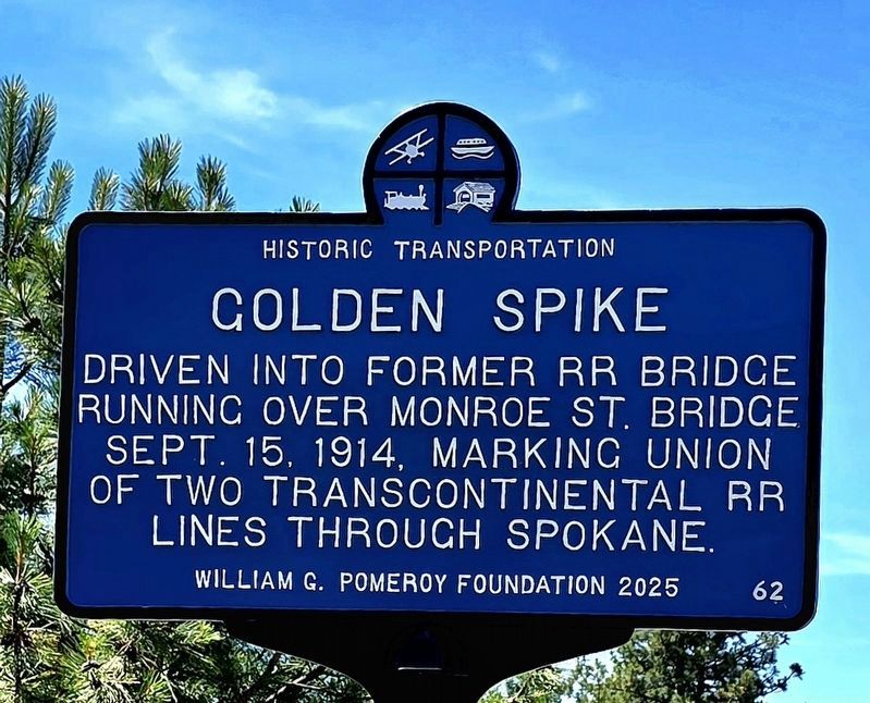 Golden Spike Marker image. Click for full size.