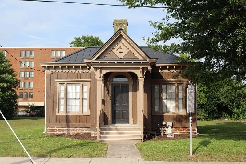 Gothic Cottage Marker. Click for full size. Gothic Cottage Marker image. Click for full size.