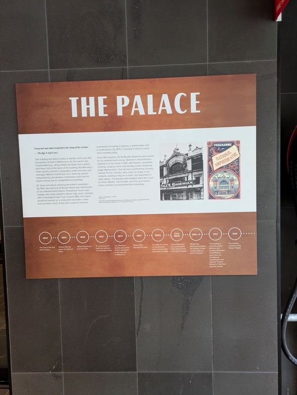 The Palace Marker. Click for full size. The Palace Marker image. Click for full size.