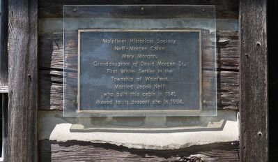 Neff-Morgan Cabin - Marker. Click for full size. Neff-Morgan Cabin - Marker image. Click for full size.
