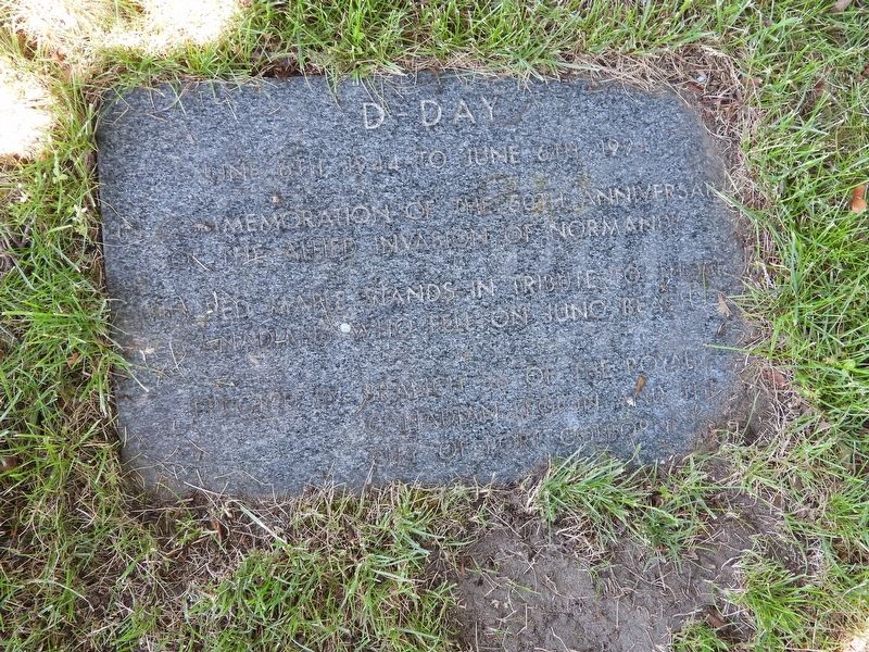 D-Day Marker. Click for full size. D-Day Marker image. Click for full size.