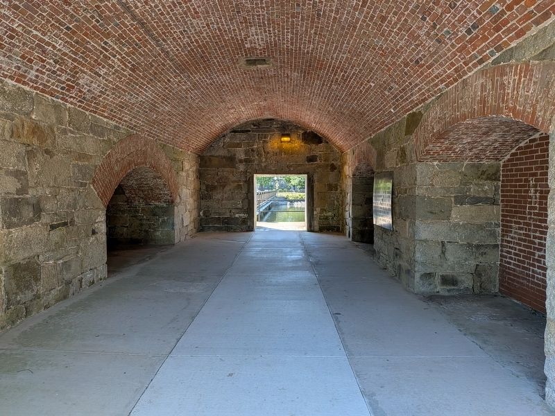 Stockade and Guardhouse Marker. Click for full size. Stockade and Guardhouse Marker image. Click for full size.