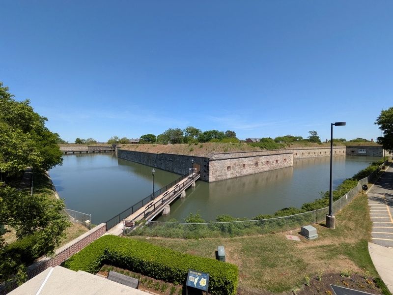 Fort Monroe. Click for full size. Fort Monroe image. Click for full size.