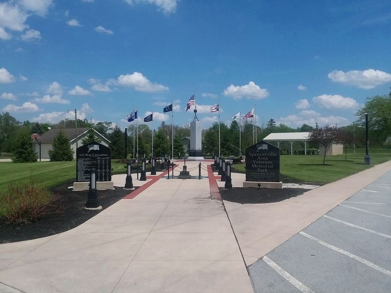 Spencerville Area Veterans Memorial Park image. Click for full size.