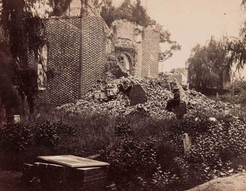 Ruins of St. John's, ca. 1862. Click for full size. Ruins of St. John's, ca. 1862 image. Click for full size.