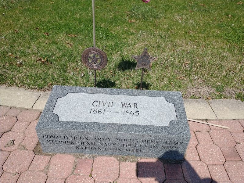Civil War Marker image. Click for full size.