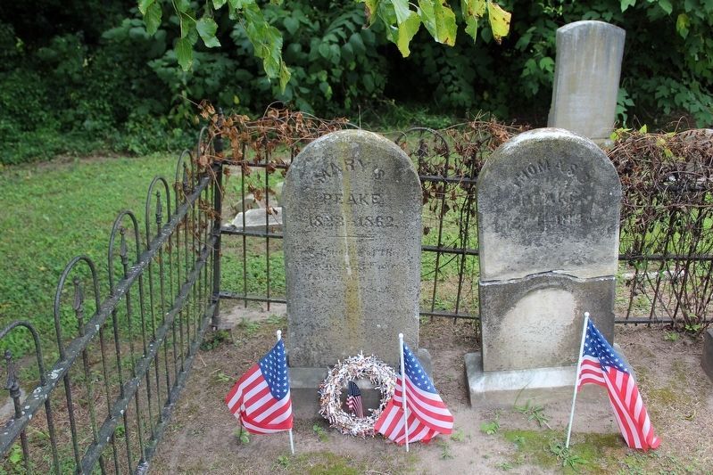 Mary Smith Kelsey Peake Headstone. Click for full size. Mary Smith Kelsey Peake Headstone image. Click for full size.