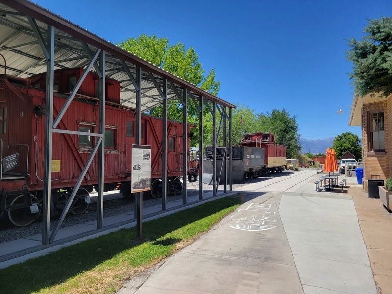 The Caboose Marker. Click for full size. The Caboose Marker image. Click for full size.
