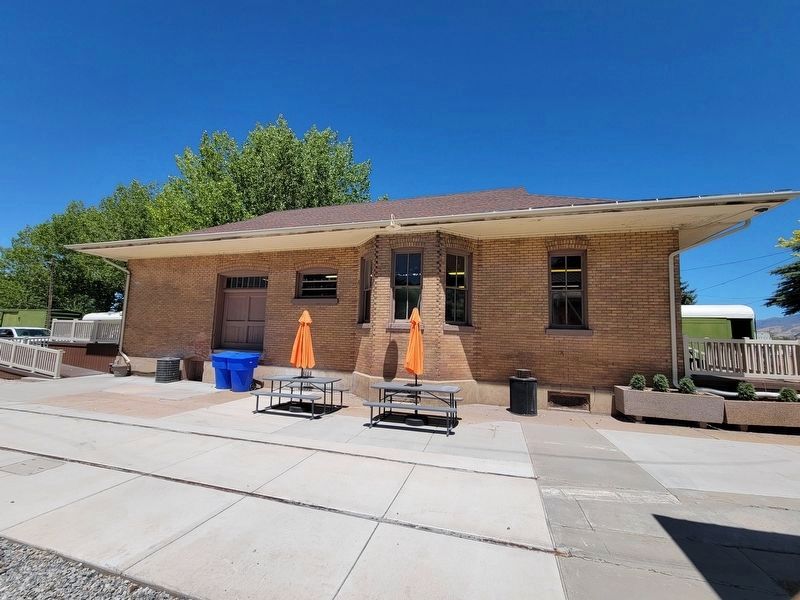 Tooele Valley Railroad Depot Building. Click for full size. Tooele Valley Railroad Depot Building image. Click for full size.