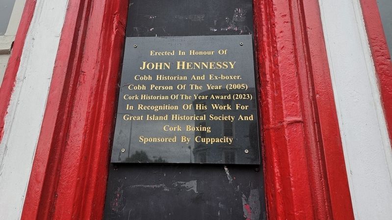 John Hennessy Marker image. Click for full size.