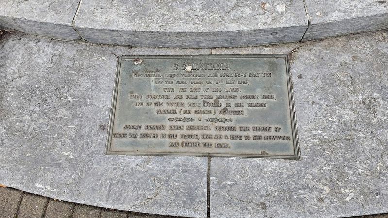 S.S. Lusitania Marker image. Click for full size.