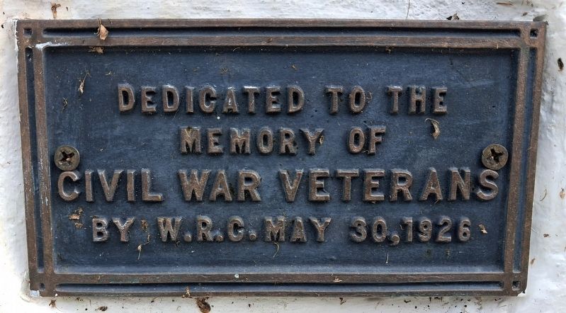 Civil War Memorial image. Click for full size.