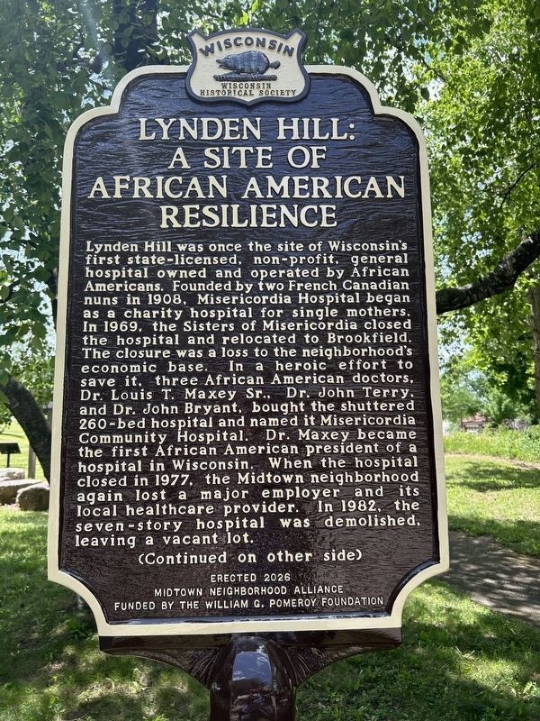 Lynden Hill: A Site of African American Resilience Marker. Click for full size. Lynden Hill: A Site of African American Resilience Marker image. Click for full size.
