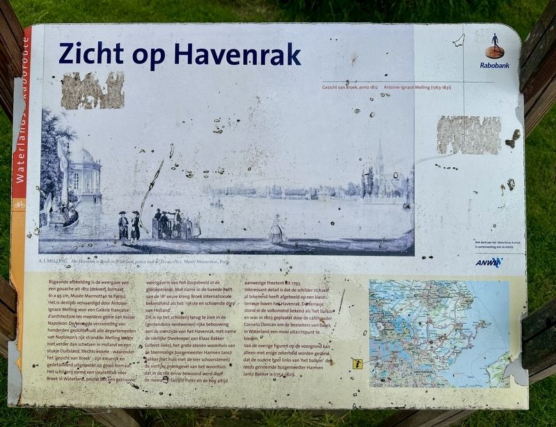 Zicht op Havenrak / View of Havenrak Marker. Click for full size. Zicht op Havenrak / View of Havenrak Marker image. Click for full size.