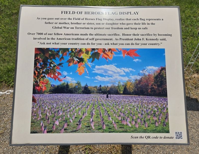 Field of Heroes Flag Display Marker image. Click for full size.