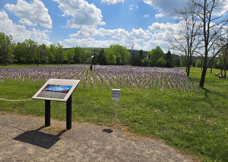 Field of Heroes Flag Display and Marker image. Click for full size.