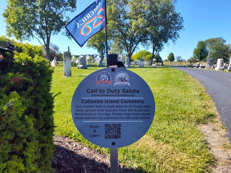 Call to Duty Salute Marker. Click for full size. Call to Duty Salute Marker image. Click for full size.