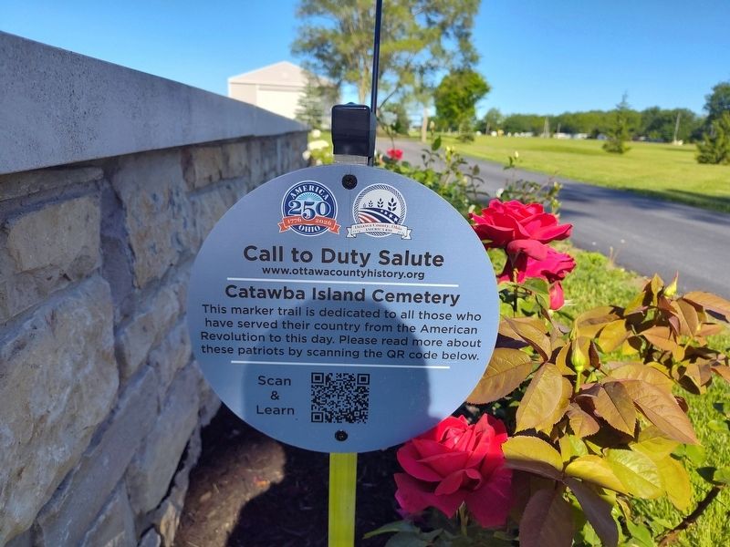 Call to Duty Salute Marker. Click for full size. Call to Duty Salute Marker image. Click for full size.