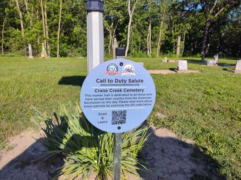 Call to Duty Salute Marker. Click for full size. Call to Duty Salute Marker image. Click for full size.