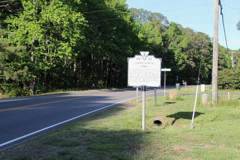 Goodwin Neck Marker. Click for full size. Goodwin Neck Marker image. Click for full size.